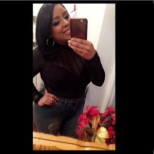 See through bodysuit